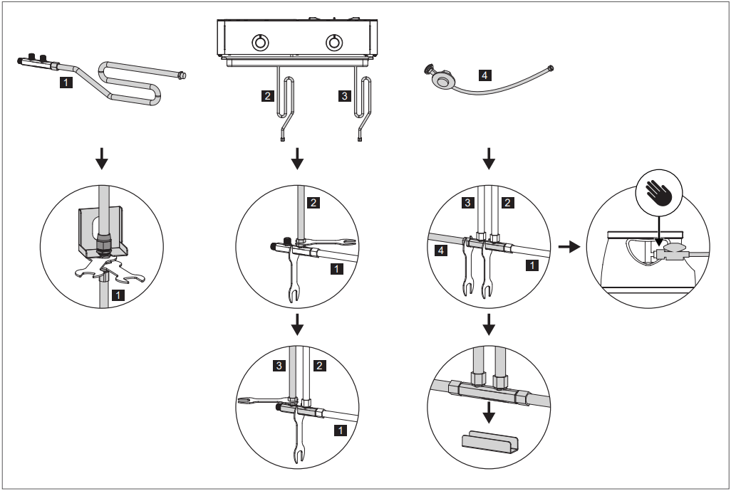 OUTDOORCHEF AROSA 570 G Gas Kettle Barbecue - ZONE KIT PLUS