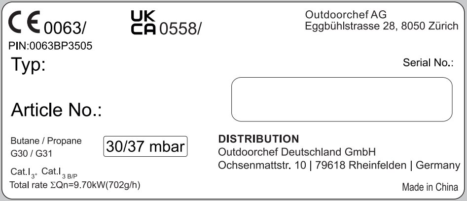 OUTDOORCHEF AROSA 570 G Gas Kettle Barbecue - fig 2