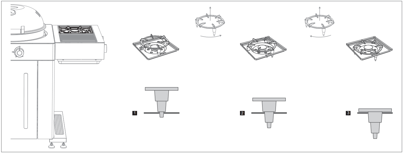 OUTDOORCHEF AROSA 570 G Gas Kettle Barbecue - fig 7