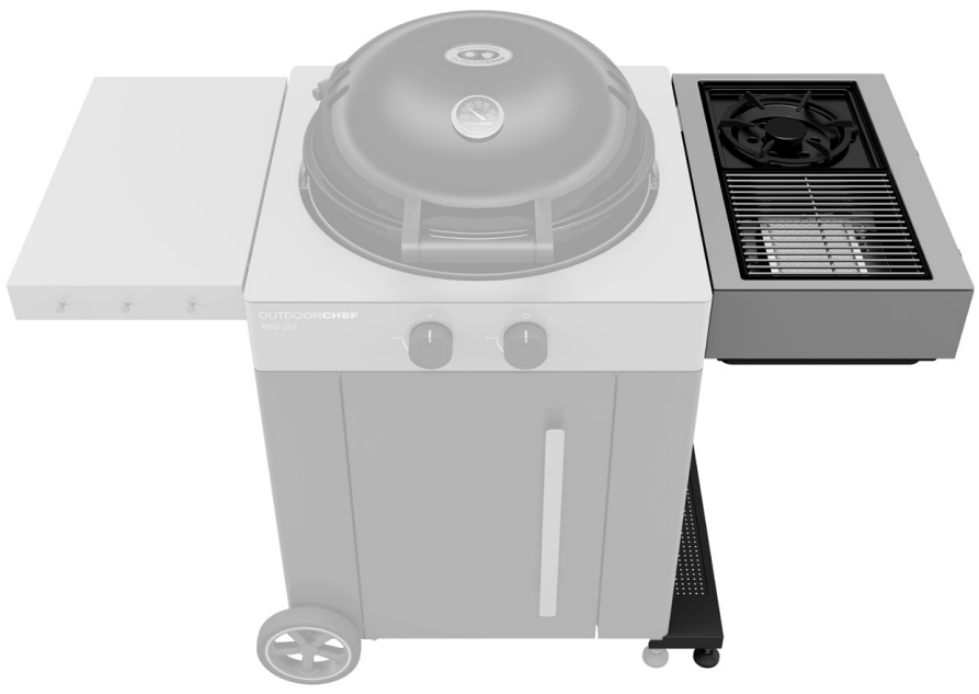 OUTDOORCHEF AROSA 570 G Gas Kettle Barbecue