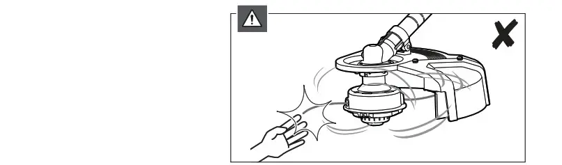 RYOBI OLT1833 Cordless Grass Trimmer 25 30cm Brushless - Product Overview 10