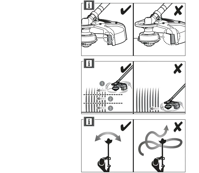 RYOBI OLT1833 Cordless Grass Trimmer 25 30cm Brushless - Product Overview 14