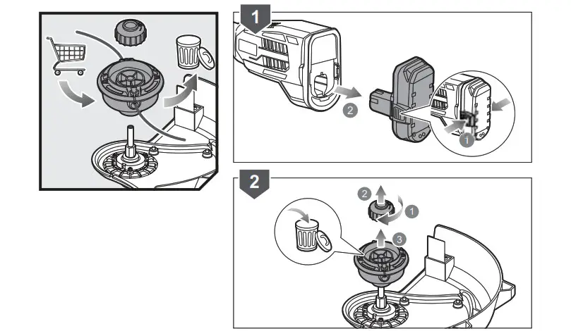 RYOBI OLT1833 Cordless Grass Trimmer 25 30cm Brushless - Product Overview 21