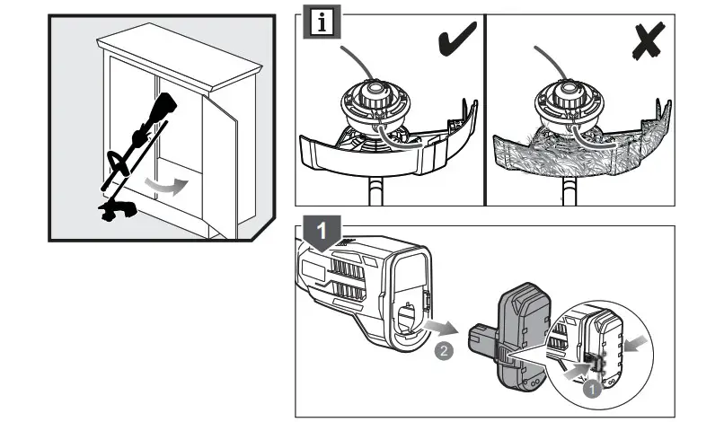 RYOBI OLT1833 Cordless Grass Trimmer 25 30cm Brushless - Product Overview 25