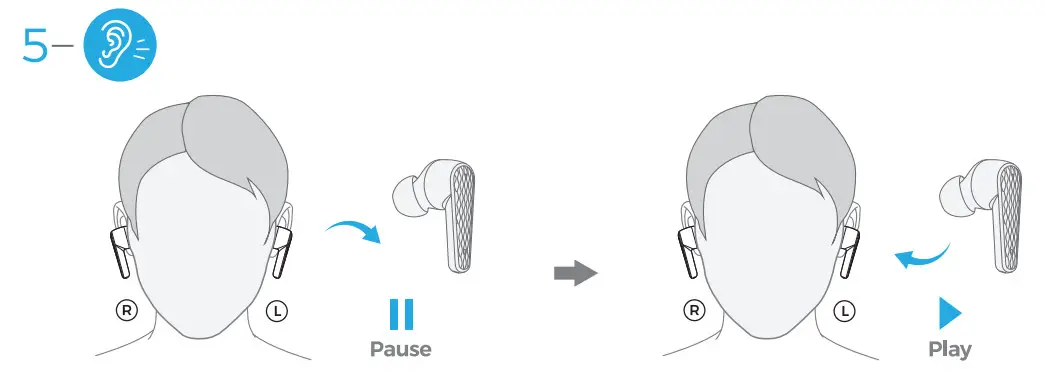 DIGDIY D11 40H Playtime ANC Wireless Earbuds - 5