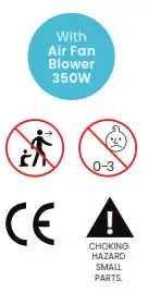 LIFESPAN KIDS 9347166060488 Tee Off Inflatable Mini Golf Play Centre - icon