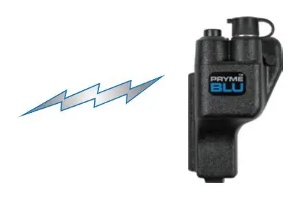 PRYME BTH-550 Wireless Bluetooth Speaker Microphone - Pairing with a PRYMEBLU Radio Adapter or 2-way Radio