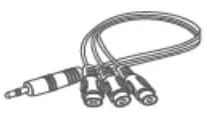 VANKYO Leisure 470 - AV Cable 1