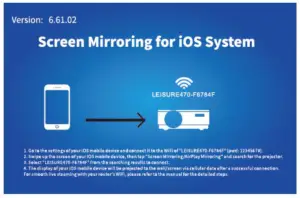 VANKYO Leisure 470 - interface