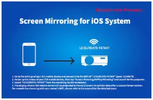 VANKYO Leisure 470 - screen mirroring 1
