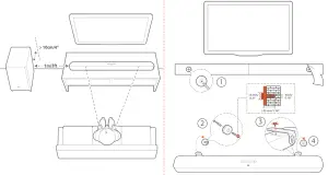 JBL Bar 5.1 Surround -BeforePower cord quantity