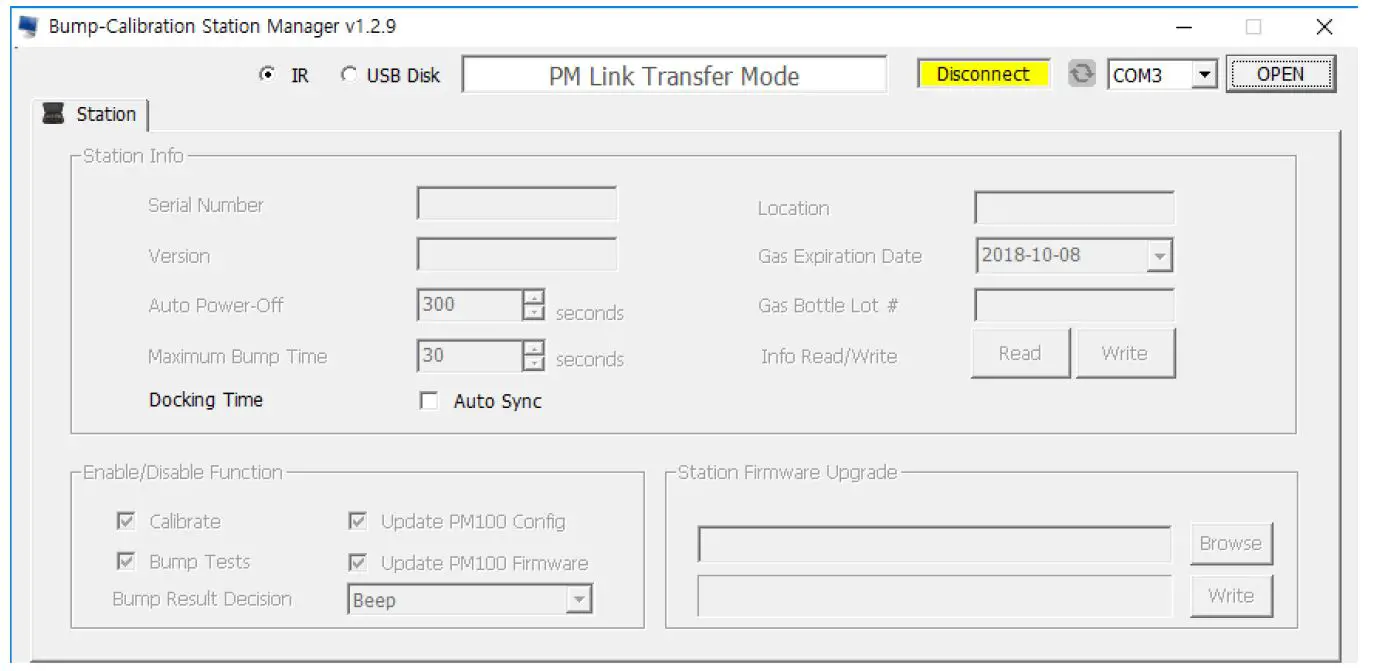 PC Program Configuration