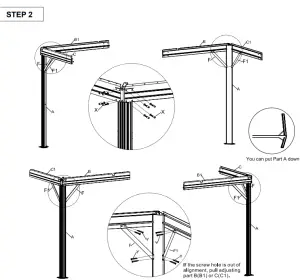 Steel Gazebo MA OB HTG006 - STEP 2 - Copy - Copy