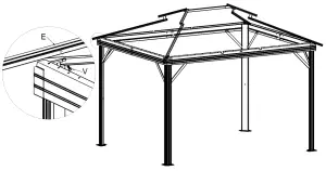 Steel Gazebo MA OB HTG006 - STEP 8 - Copy - Copy