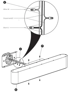 artika VAN WIC BL Integrated LED Pendant - WIRE CONNECTION