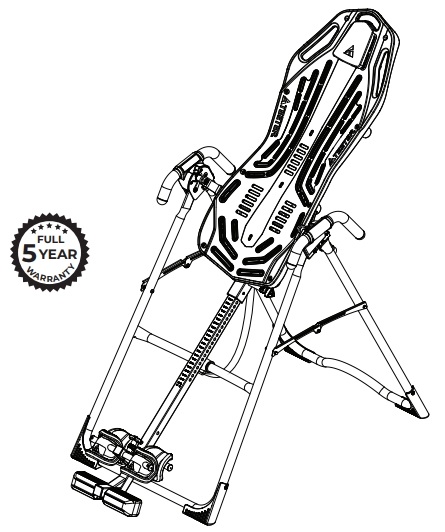 Teeter Fitspine X Series Inversion Table [x1, X2, X3] Instructions Manual