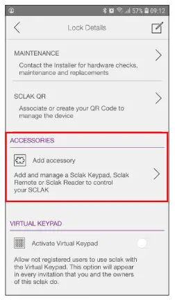 urmet 1086 Bluetooth Sclak Keypad- ACCESSORIES