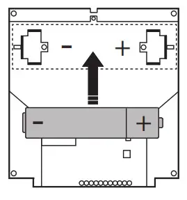 urmet 1086 Bluetooth Sclak Keypad- battery compartment