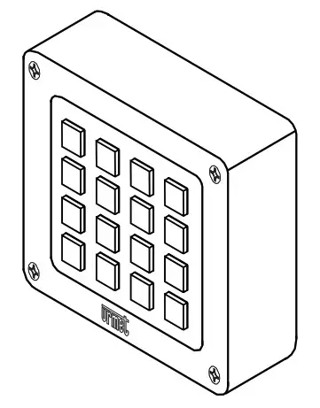 urmet 1086 Bluetooth Sclak Keypad