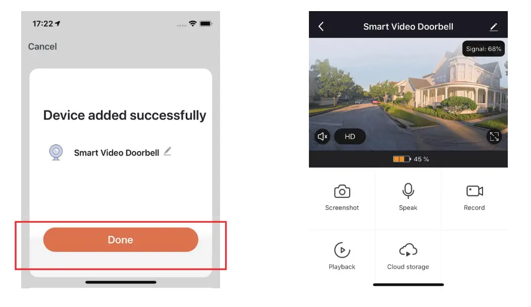 DENVER Smart Home User Manual - Device added successfully