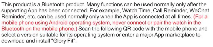 SMART WATCHES P32 Smart Watch Instructions - Installation and Connection of Watch App