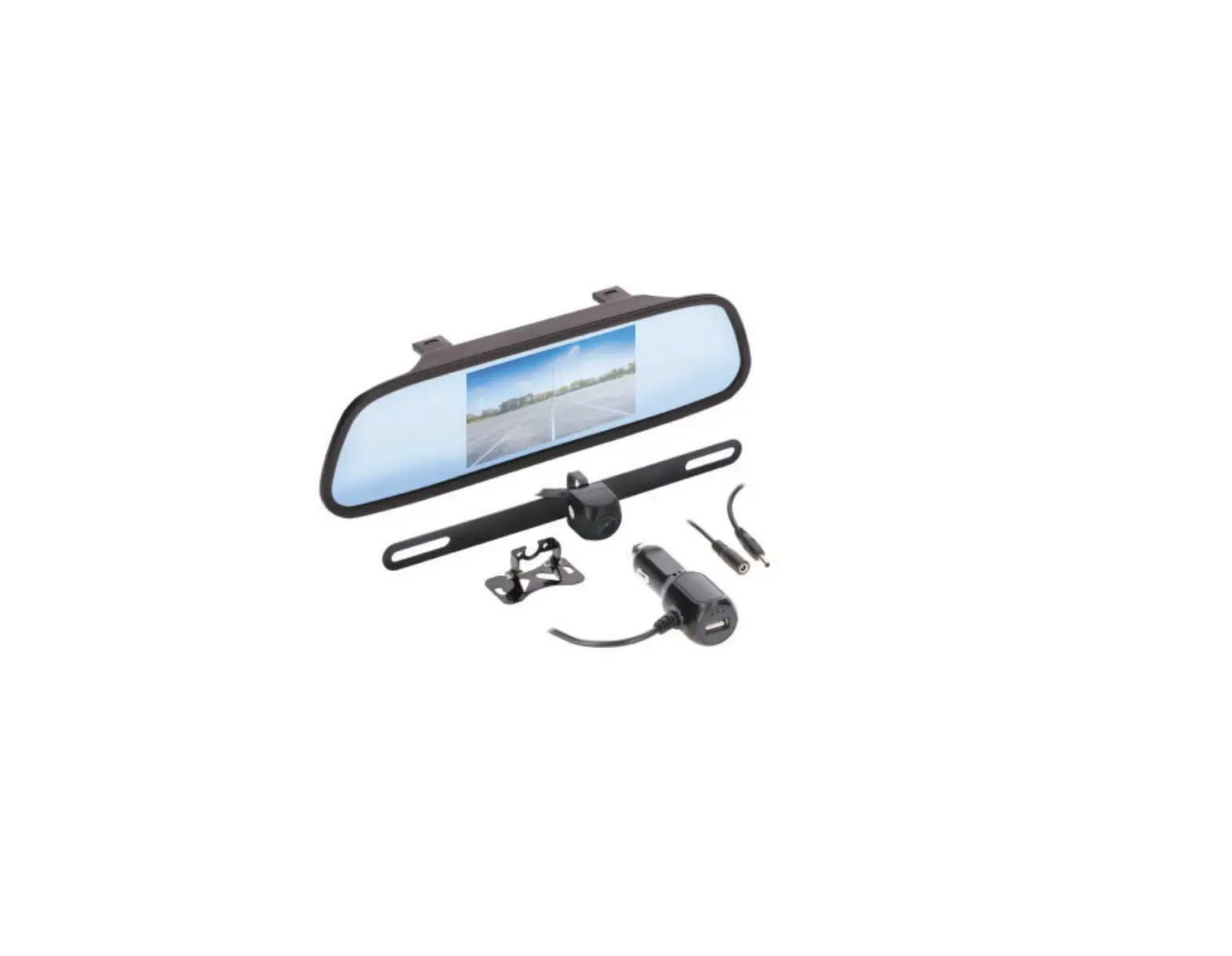 Ibeam Te-wkmr43 Universal Wireless 4.3-inch Mirror/monitor And Camera Installation Guide