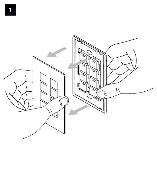 PHILIPS DPNA-SF Classic Series Button Panel fig 3