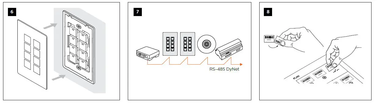 PHILIPS DPNA-SF Classic Series Button Panel fig 7