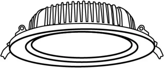 MEGA LITE Deco Recessed VW20 LED Light