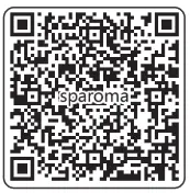 sparoma PTH 8 Air Quality Detector CO2 Meter - QR code