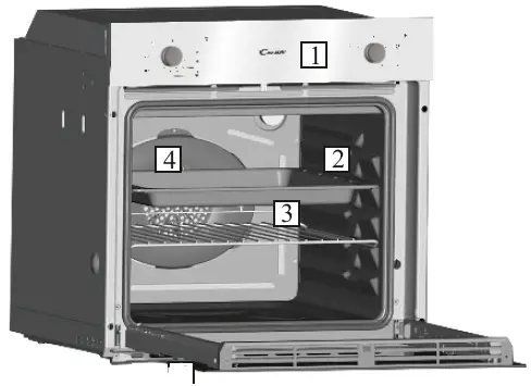 CANDY FCT615X Timeless Oven Instruction 2