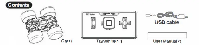 Shantou Create Toys Industrial 8031 Remote Control Stunt Car fig-1