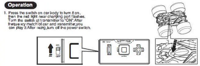 Shantou Create Toys Industrial 8031 Remote Control Stunt Car fig-5