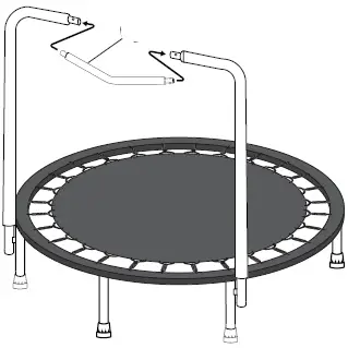 purefun 9024LB 36-Inch Ladybug Kids Trampoline with Handrail FIG11