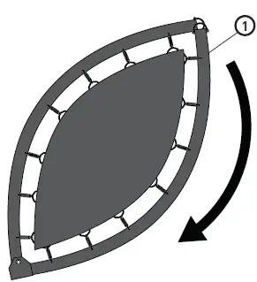 purefun 9024LB 36-Inch Ladybug Kids Trampoline with Handrail FIG4