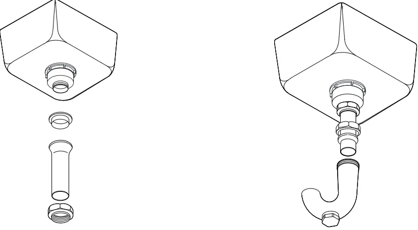 KINWELL UC3622A1QLR10 Stainless Steel 36 Inch Single Bowl Farmhouse Apron Workstation Kitchen Sink - Strainer 2