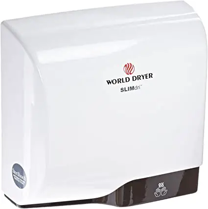 WORLD DRYER L-974 SLIMdri Surface Mounted ADA Compliant Automatic Hand Dryer