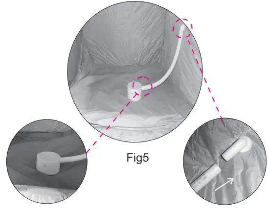 COSTWAY BA7733US Portable Steam Sauna - FIG 1