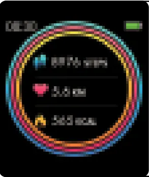 DAS 4 SG60 Smart Watch Black Silicone Strap - Smart Watch Features