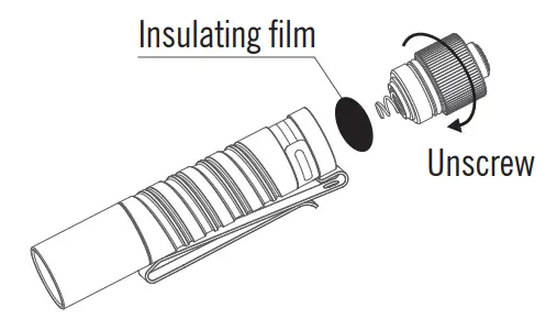 OLIGHT i5T Eos Brass Limited Edition - fig 1