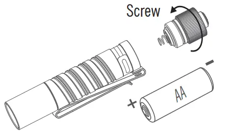 OLIGHT i5T Eos Brass Limited Edition - fig 2