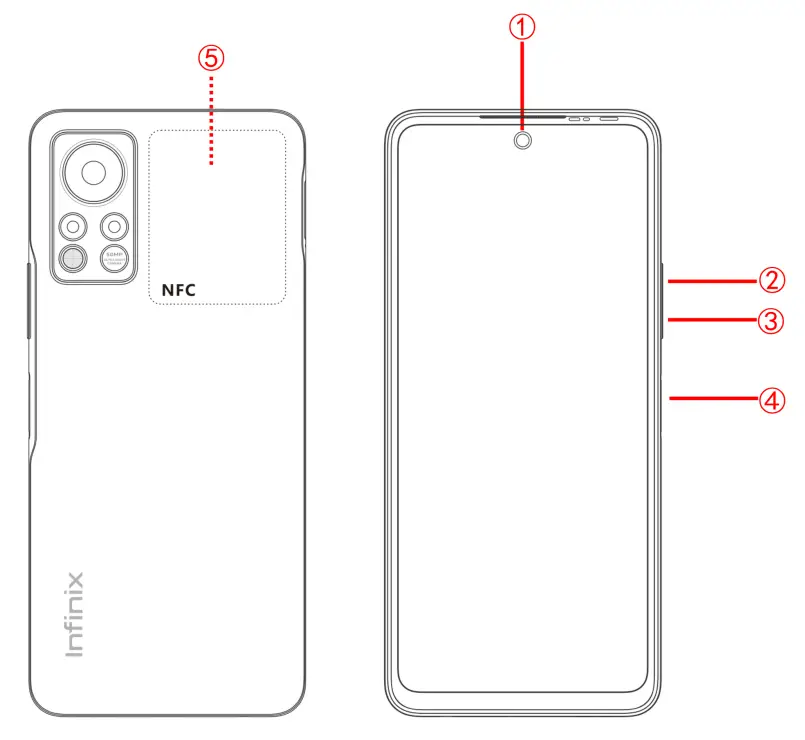 Infinix X6812B Hot 11S Smartphone