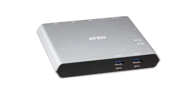 Aten 2-port Usb-c Gen 1 Dock Switch With Power Pass-through User Manual Aten 2-port Usb-c Gen 1 Dock Switch With Power Pass-through User Manual