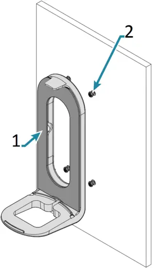 Adtran Figure 2. Wall-Mount Ready for Device
