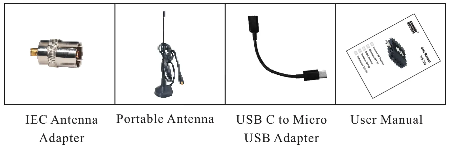 August Freeview HD Receiver - 08