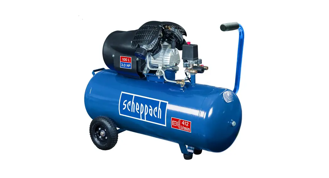 Scheppach Hc120dc Twin Cylinder Air Compressor 230v Instruction Manual