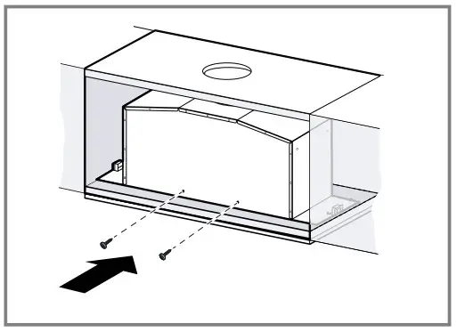 BOSCH DHL785BAU Extractor Hood - Installing the appliance 5