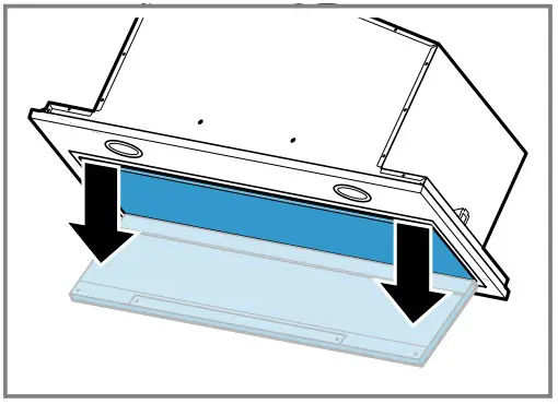BOSCH DHL785BAU Extractor Hood - Preparing the appliance 1