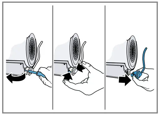 BOSCH DHL785BAU Extractor Hood - Preparing the appliance 3