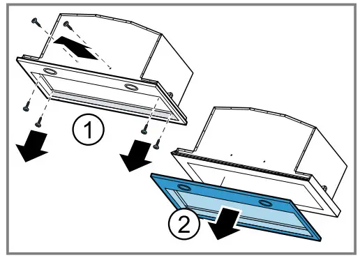 BOSCH DHL785BAU Extractor Hood - Preparing the appliance 4